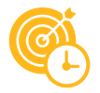 Goals time icon