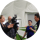Michelle interviewing Bob Flynn