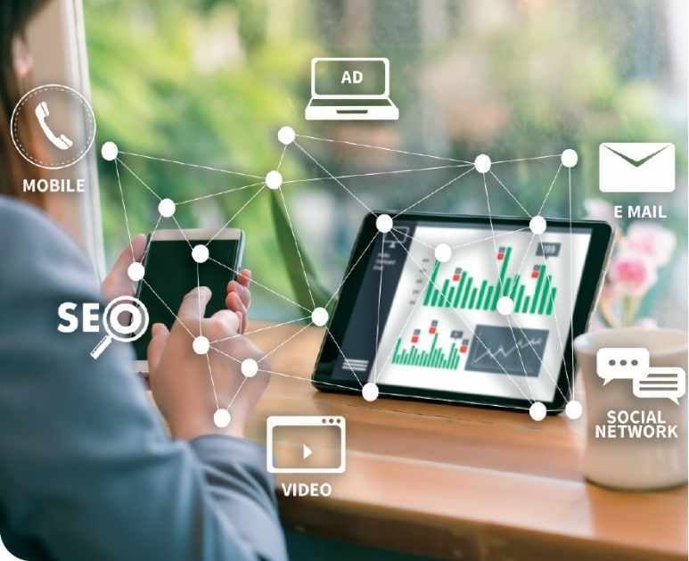 Smallest Creativate Home Page - inbound marketing stock image1